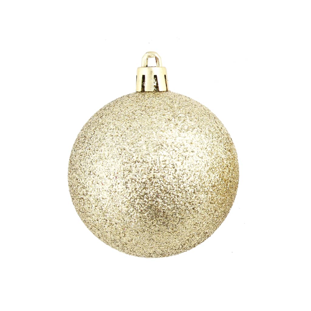 113-Delige Kerstballenset 3/4/6 Cm Goudkleurig
