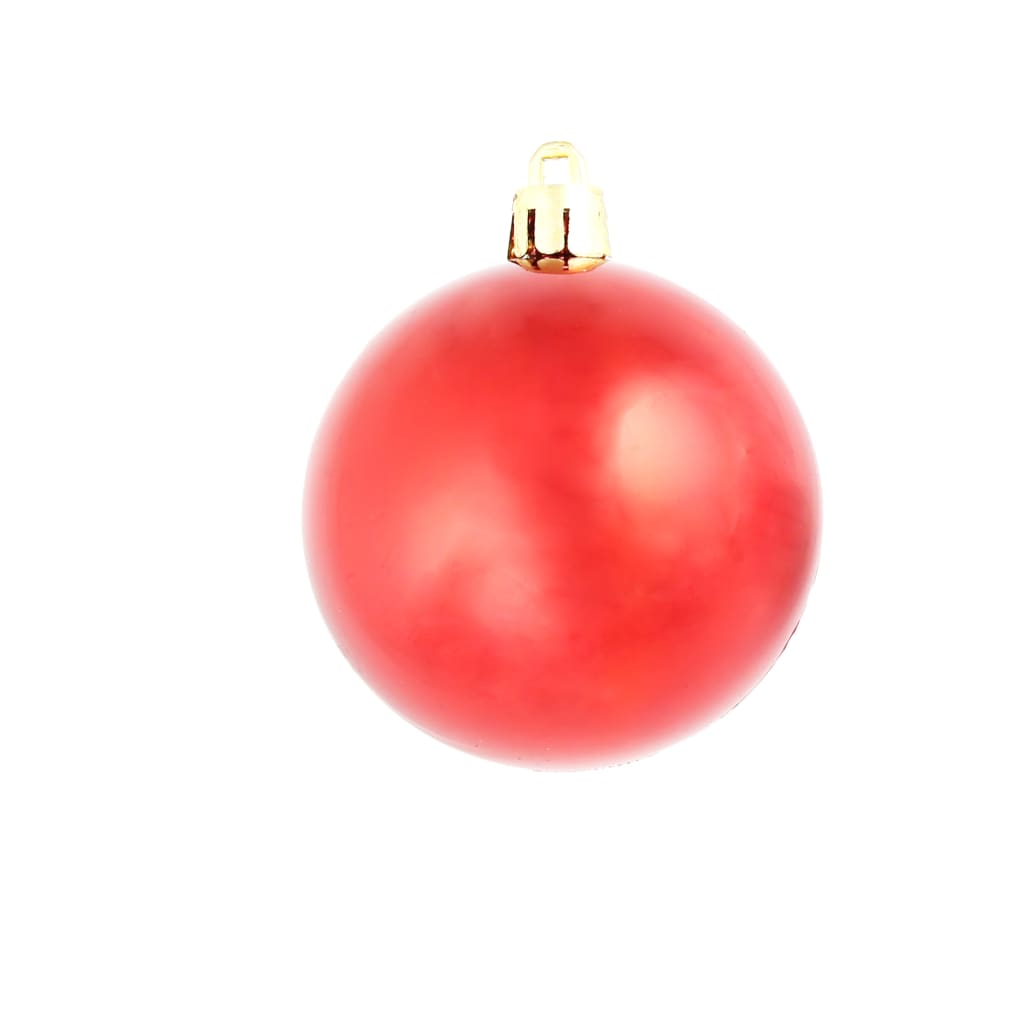 113-Delige Kerstballenset 3/4/6 Cm Rood