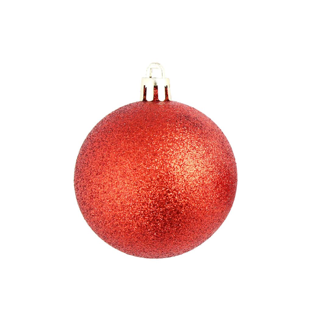 113-Delige Kerstballenset 3/4/6 Cm Rood