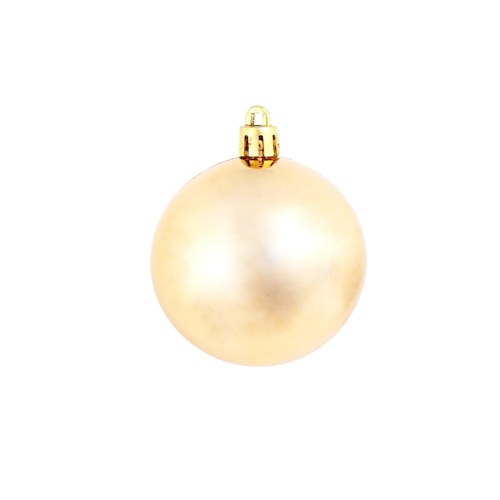 100-Delige Kerstballenset 3/4/6 Cm Rose/Goudkleurig