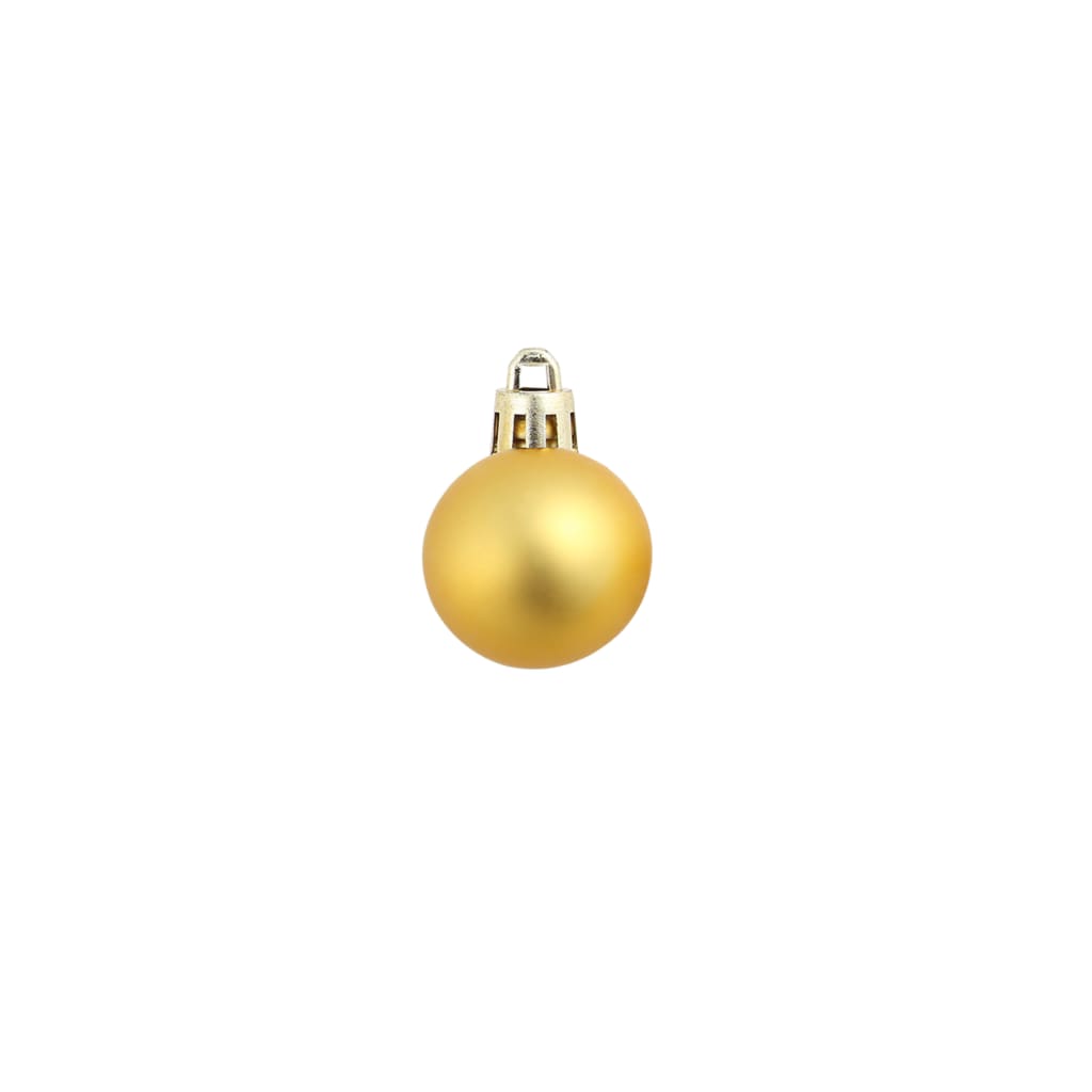 Kerstballen 100 St Zilverkleurig/Goudkleurig