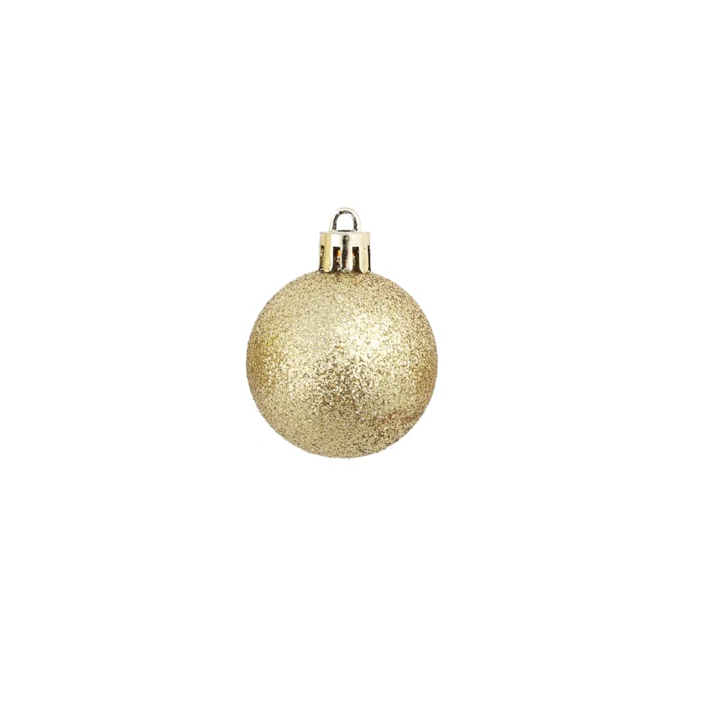 Kerstballen 100 St Zilverkleurig/Goudkleurig
