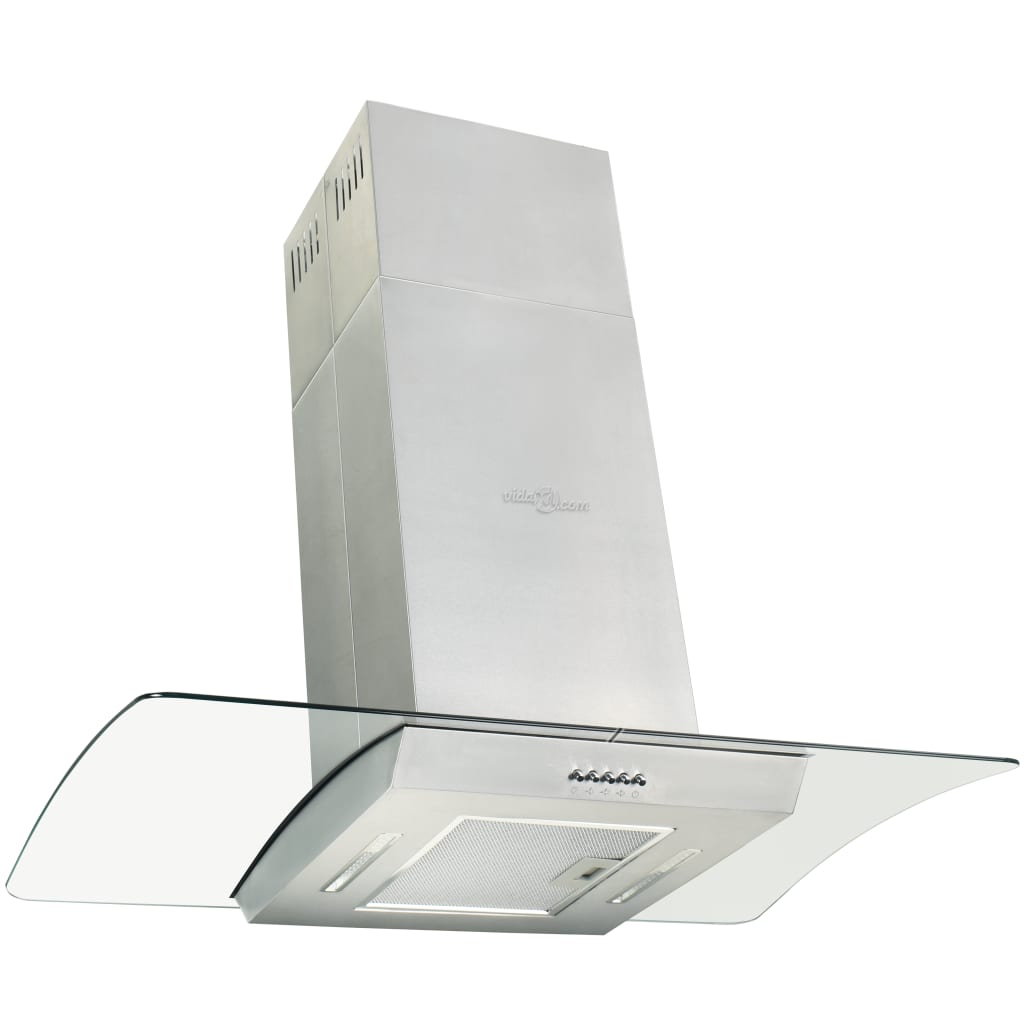 Eilandafzuigkap 756 M³/U Led 90 Cm Roestvrij Staal