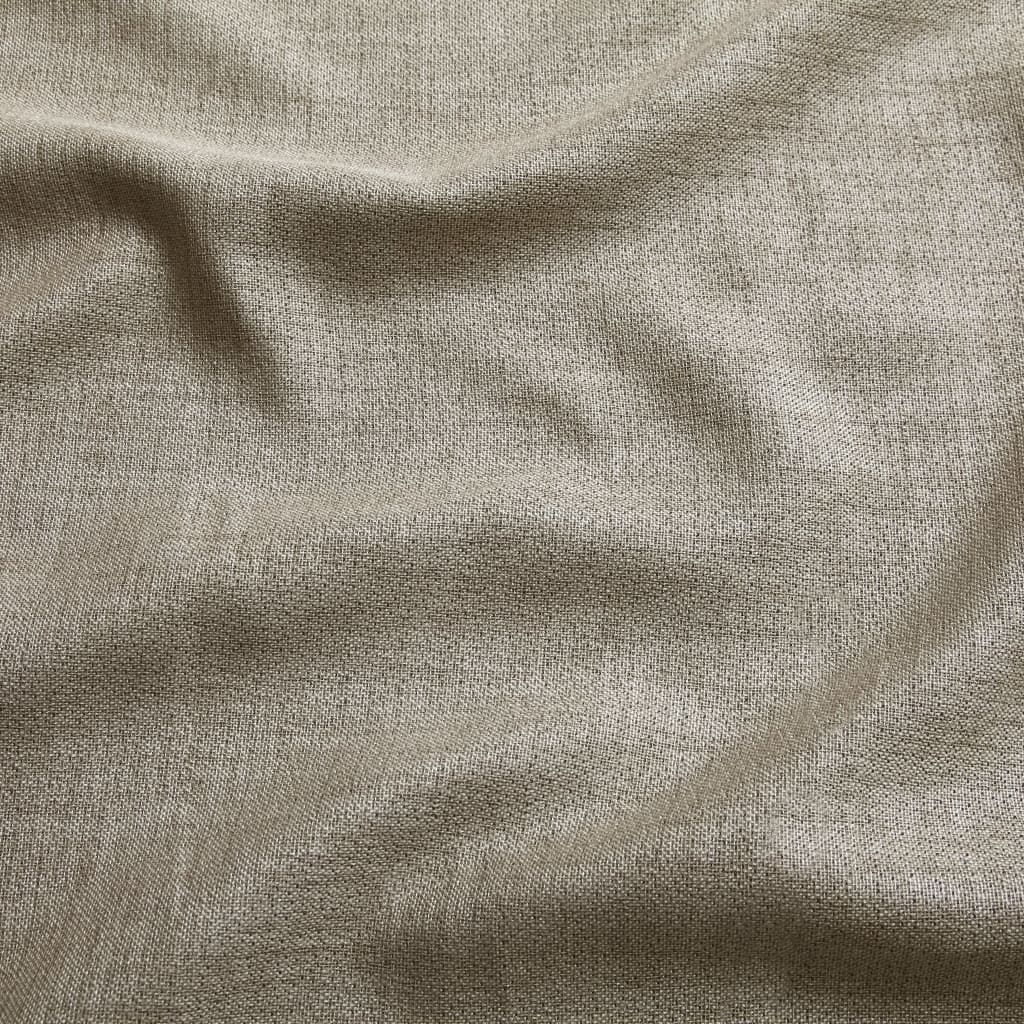 Gordijnen Linnen-Look Verduisterend 140X225 Cm Beige 2 St