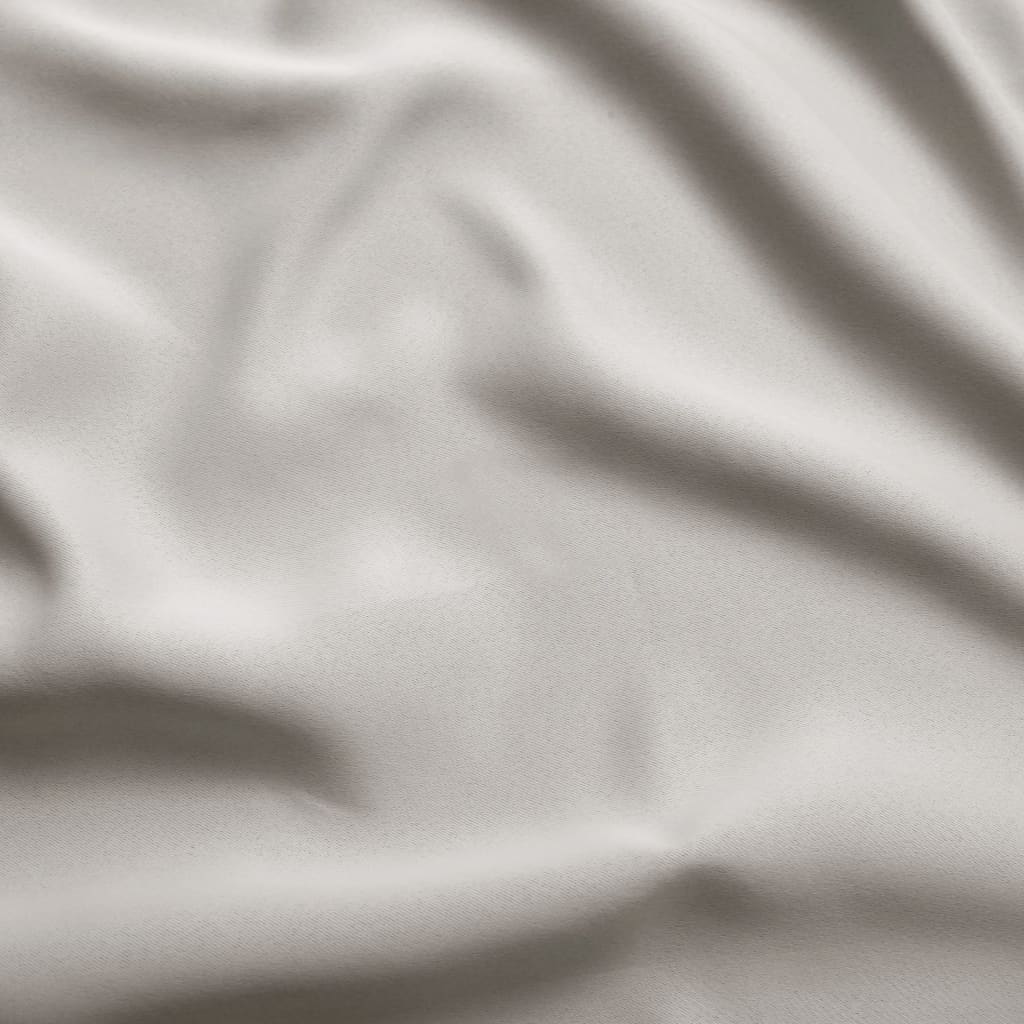 Gordijnen Verduisterend 140X245 Cm Beige 2 St