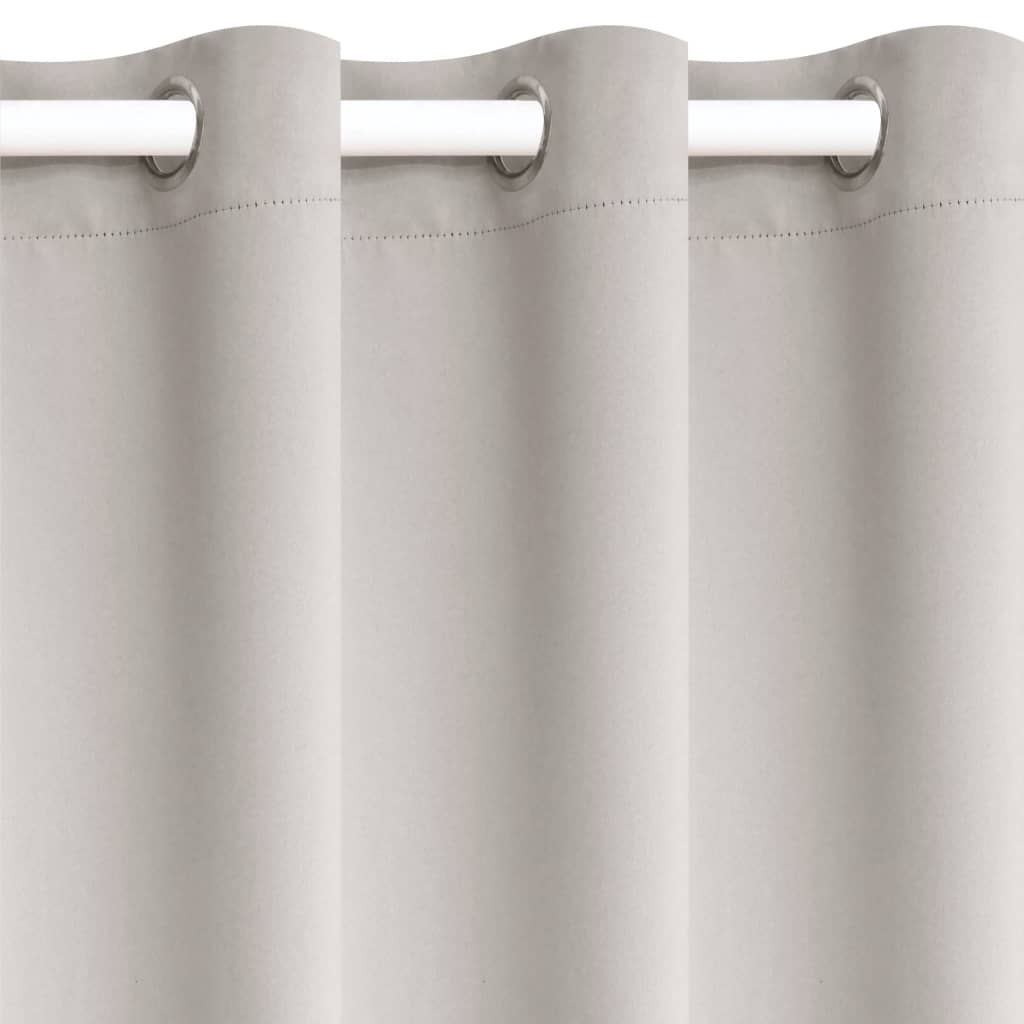 Gordijn Verduisterend 290X245 Cm Beige