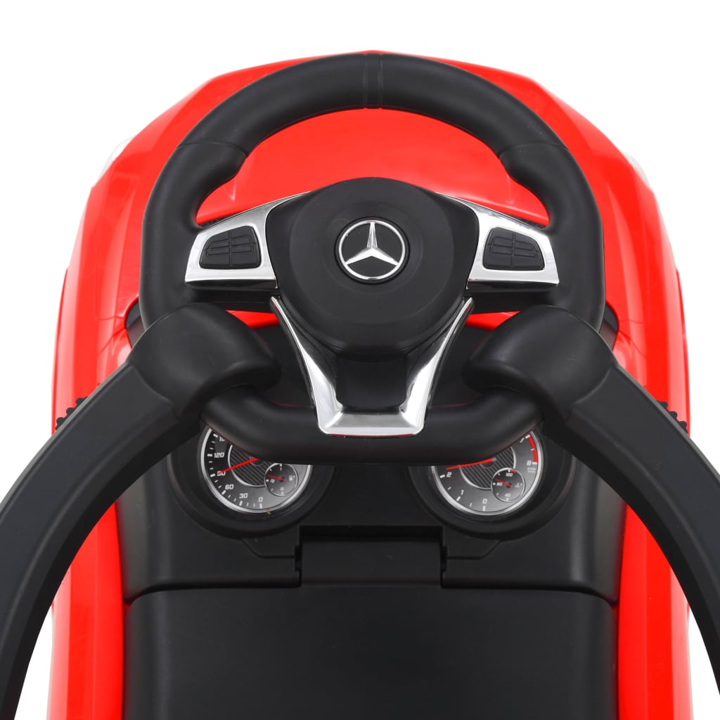 Loopauto Met Duwstang Mercedes Benz Gle63 Rood