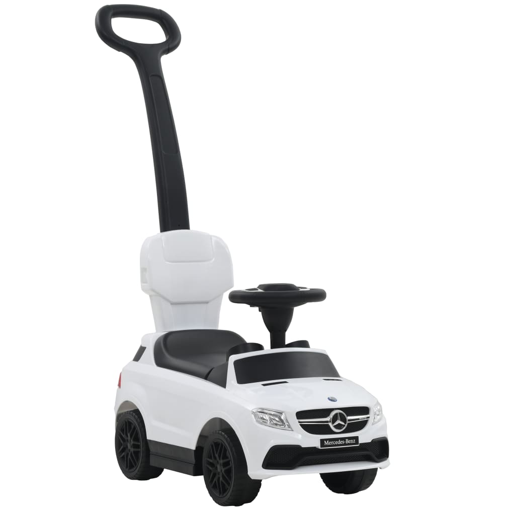 Loopauto Met Duwstang Mercedes Benz Gle63 Wit