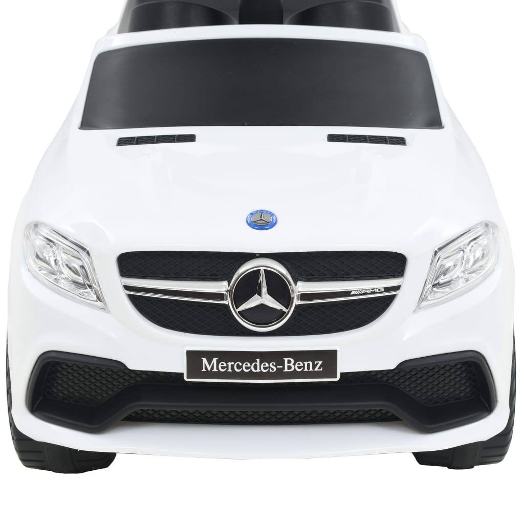Loopauto Met Duwstang Mercedes Benz Gle63 Wit
