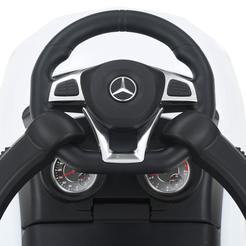 Loopauto Met Duwstang Mercedes Benz Gle63 Wit