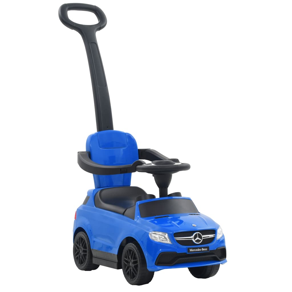 Loopauto Met Duwstang Mercedes Benz Gle63 Blauw