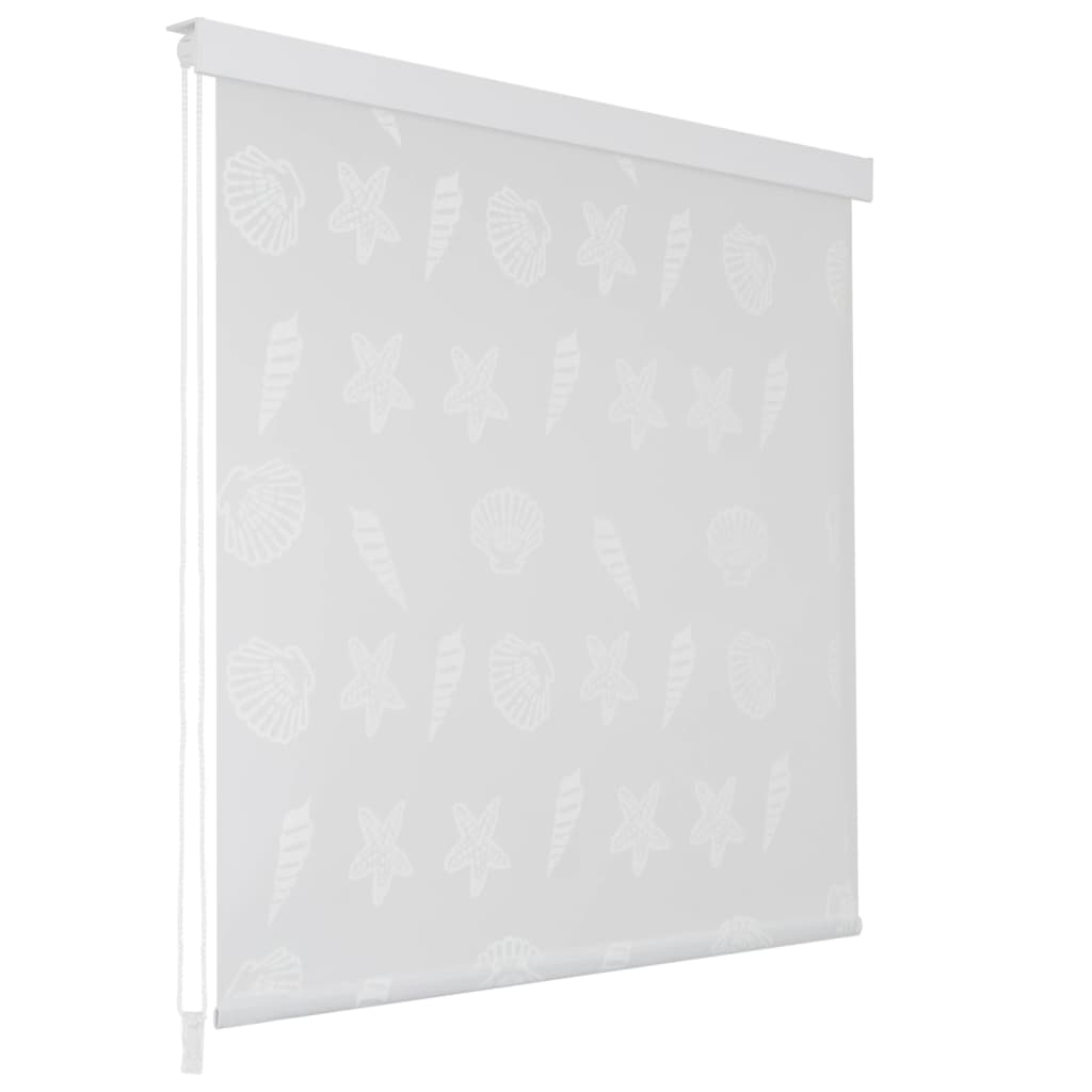 Rolgordijn Voor Douche 80X240 Cm Zeester