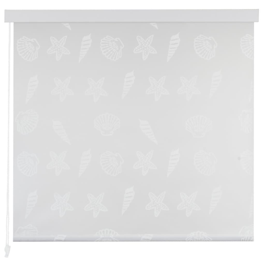 Rolgordijn Voor Douche 80X240 Cm Zeester