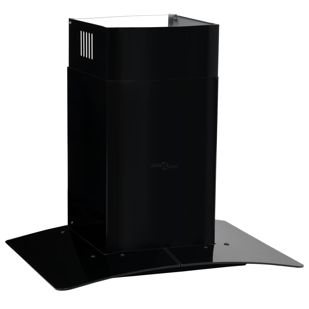 Wandafzuigkap 756 M³/U 60 Cm Roestvrij Staal Zwart