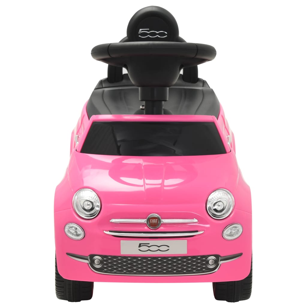Loopauto Fiat 500 Roze