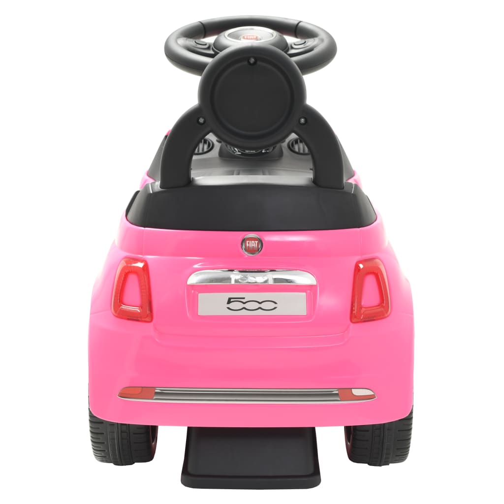 Loopauto Fiat 500 Roze