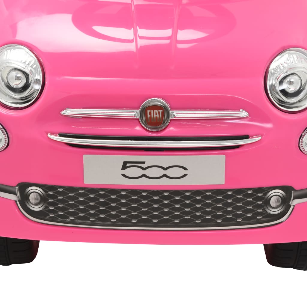 Loopauto Fiat 500 Roze