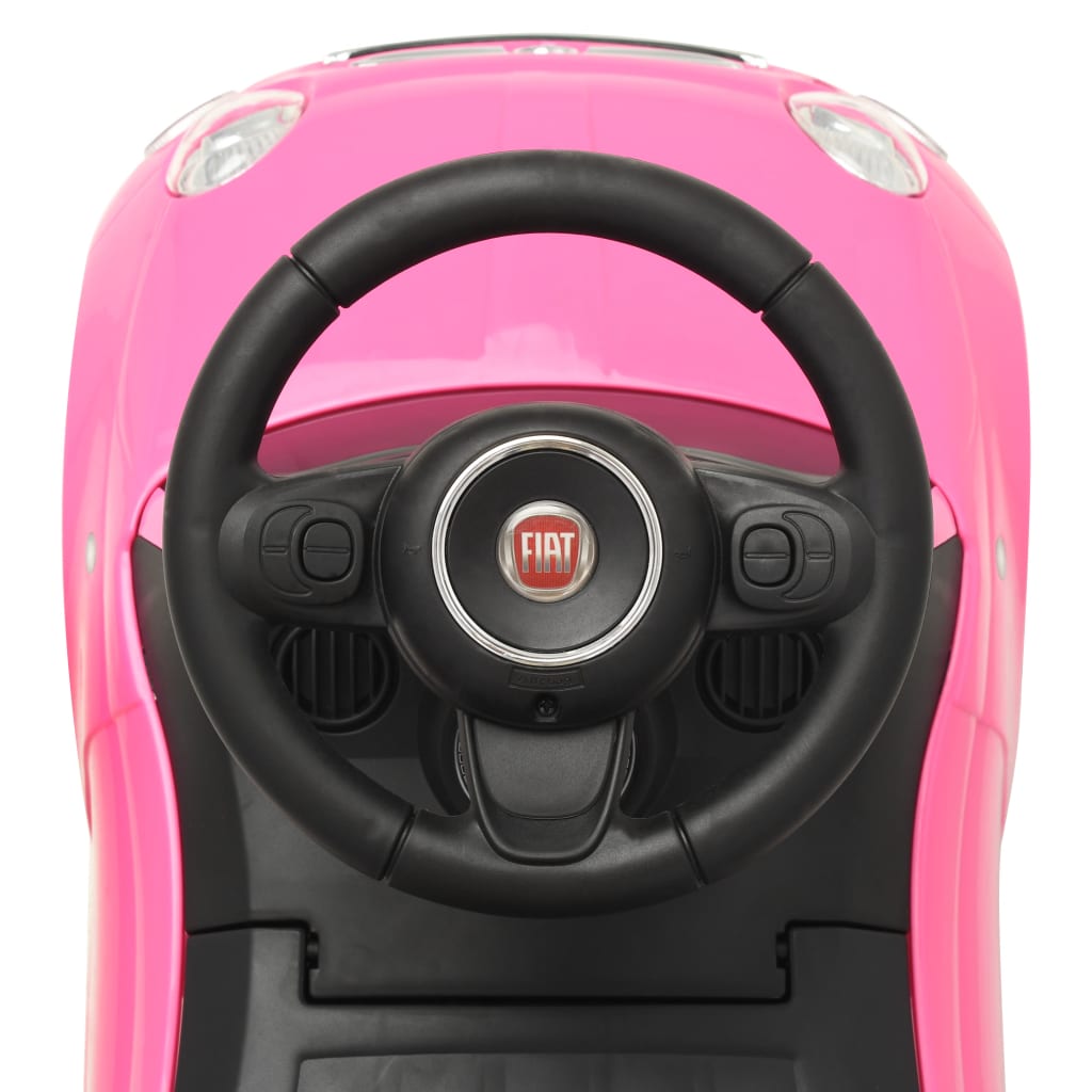 Loopauto Fiat 500 Roze