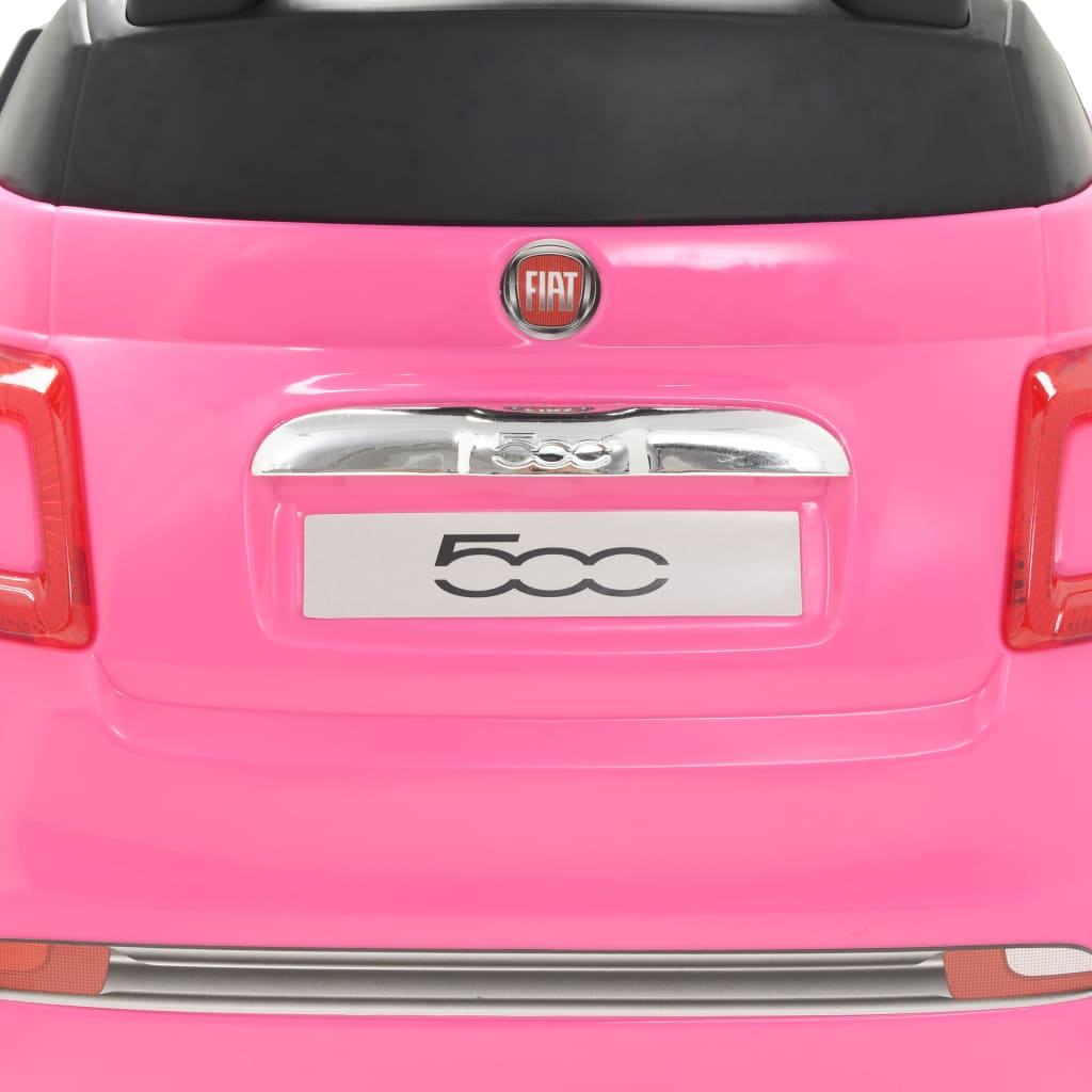 Loopauto Fiat 500 Roze