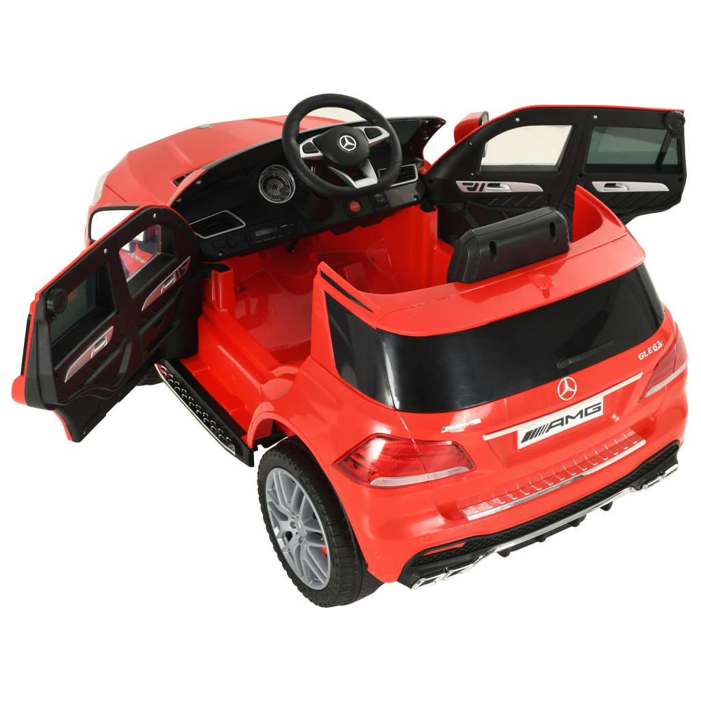 Kinderauto Mercedes Benz Gle63S Kunststof Rood