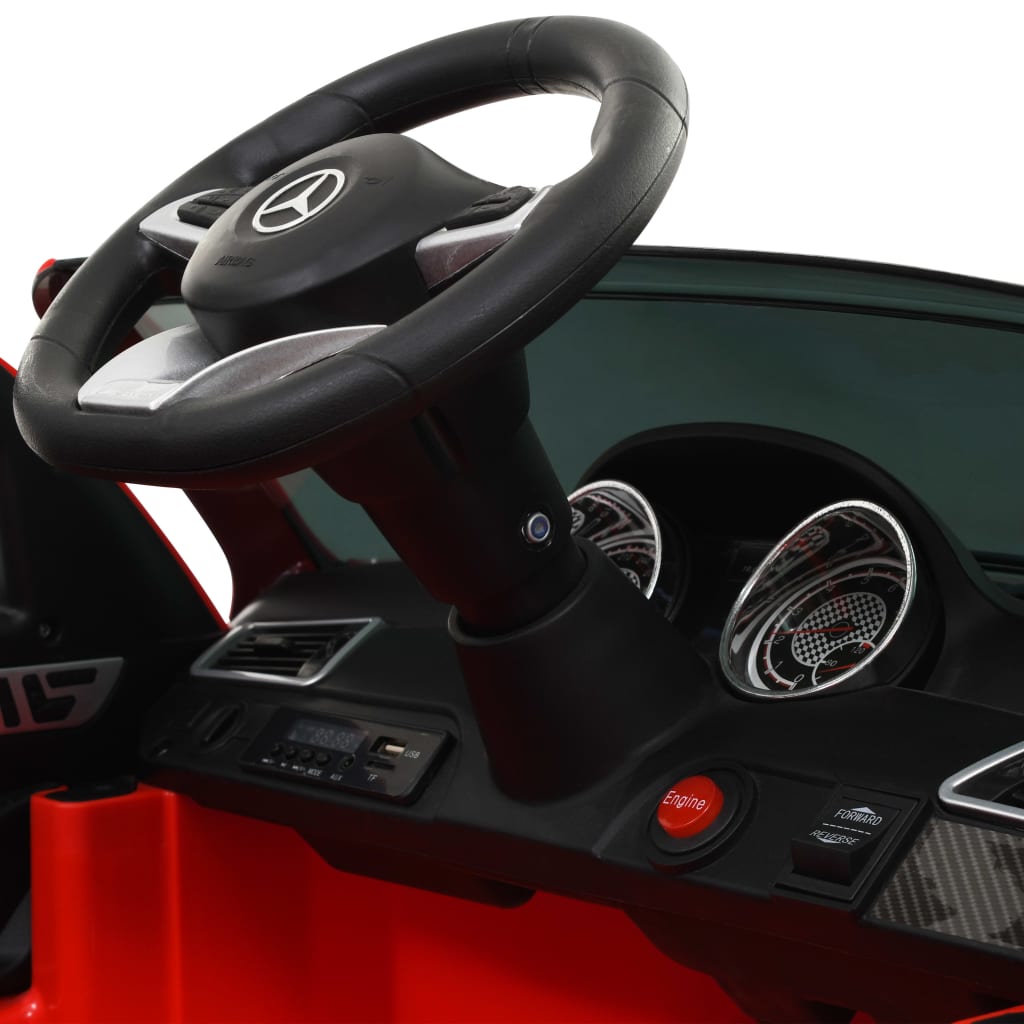 Kinderauto Mercedes Benz Gle63S Kunststof Rood