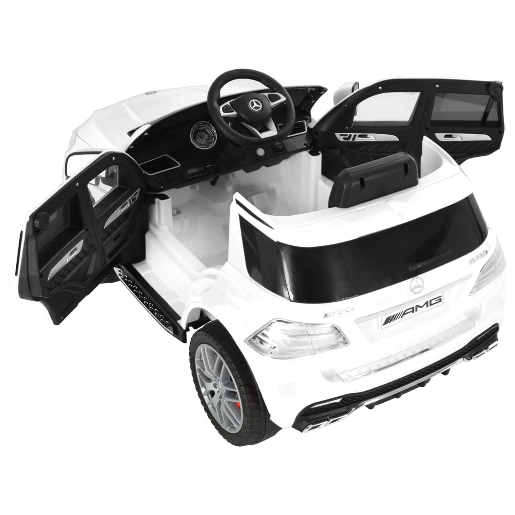 Kinderauto Mercedes Benz Gle63S Kunststof Wit