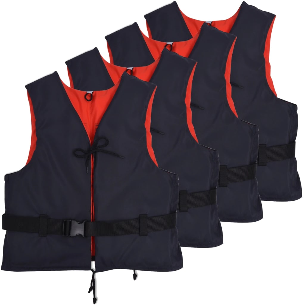 Zwemvesten 50 N 70-90 Kg Marineblauw 4 St