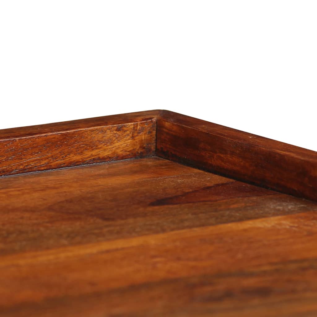 Dienblad 50X50 Cm Massief Sheeshamhout