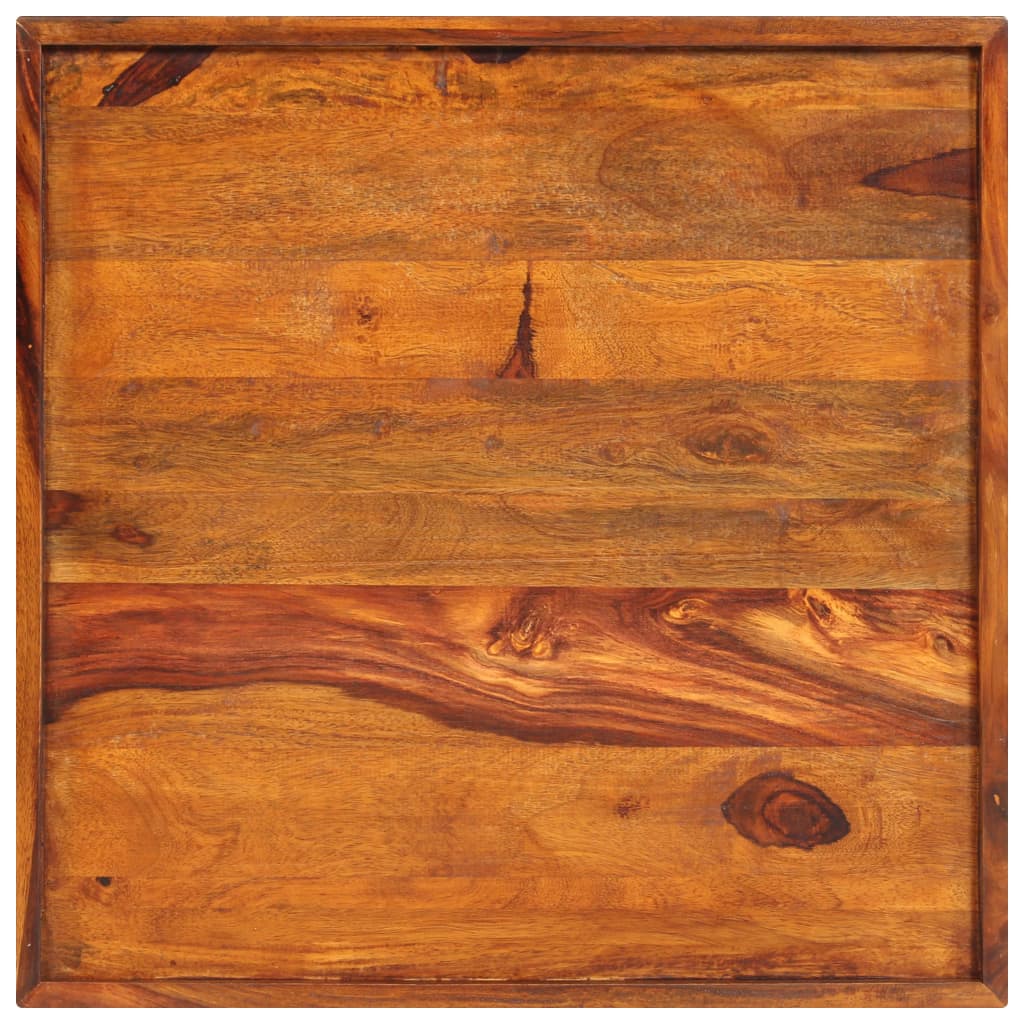 Dienblad 50X50 Cm Massief Sheeshamhout