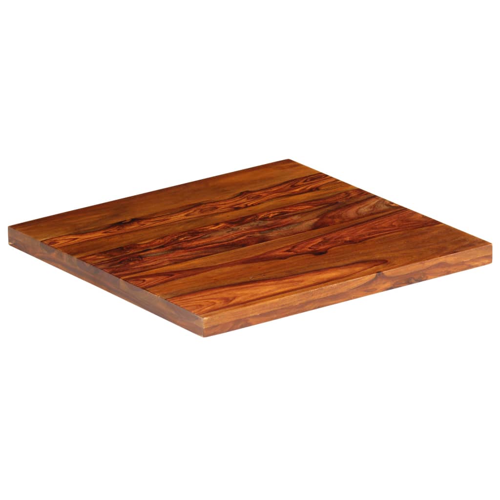 Dienblad 50X50 Cm Massief Sheeshamhout