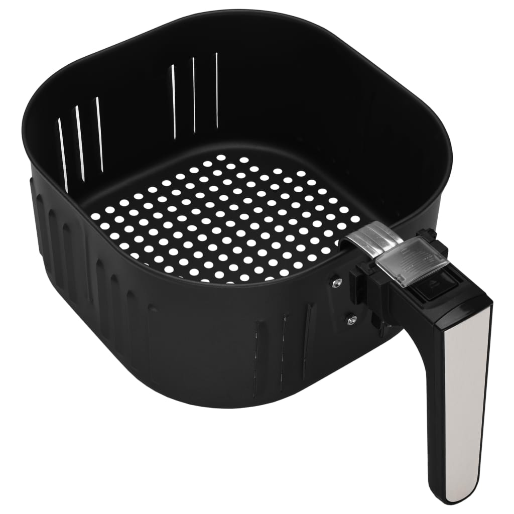 Airfryer Xxl 1800 W 7 Liter Roestvrij Staal Zwart
