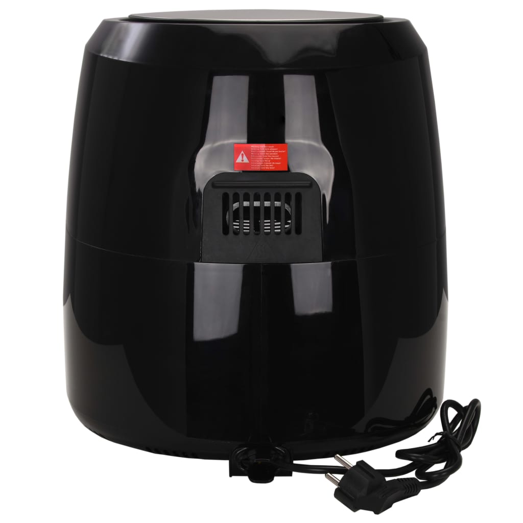 Airfryer Xxl 1800 W 7 Liter Roestvrij Staal Zwart