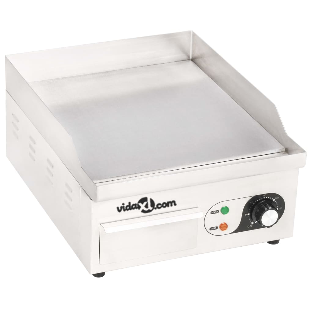 Bakplaat Elektrisch 2000 W 36X47X22 Cm Roestvrij Staal