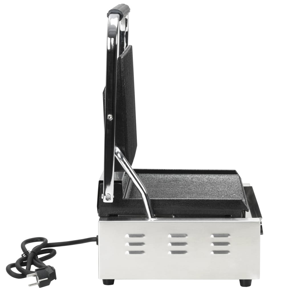 Panini Grill Gegroefd 2200 W 43X30,5X20 Cm