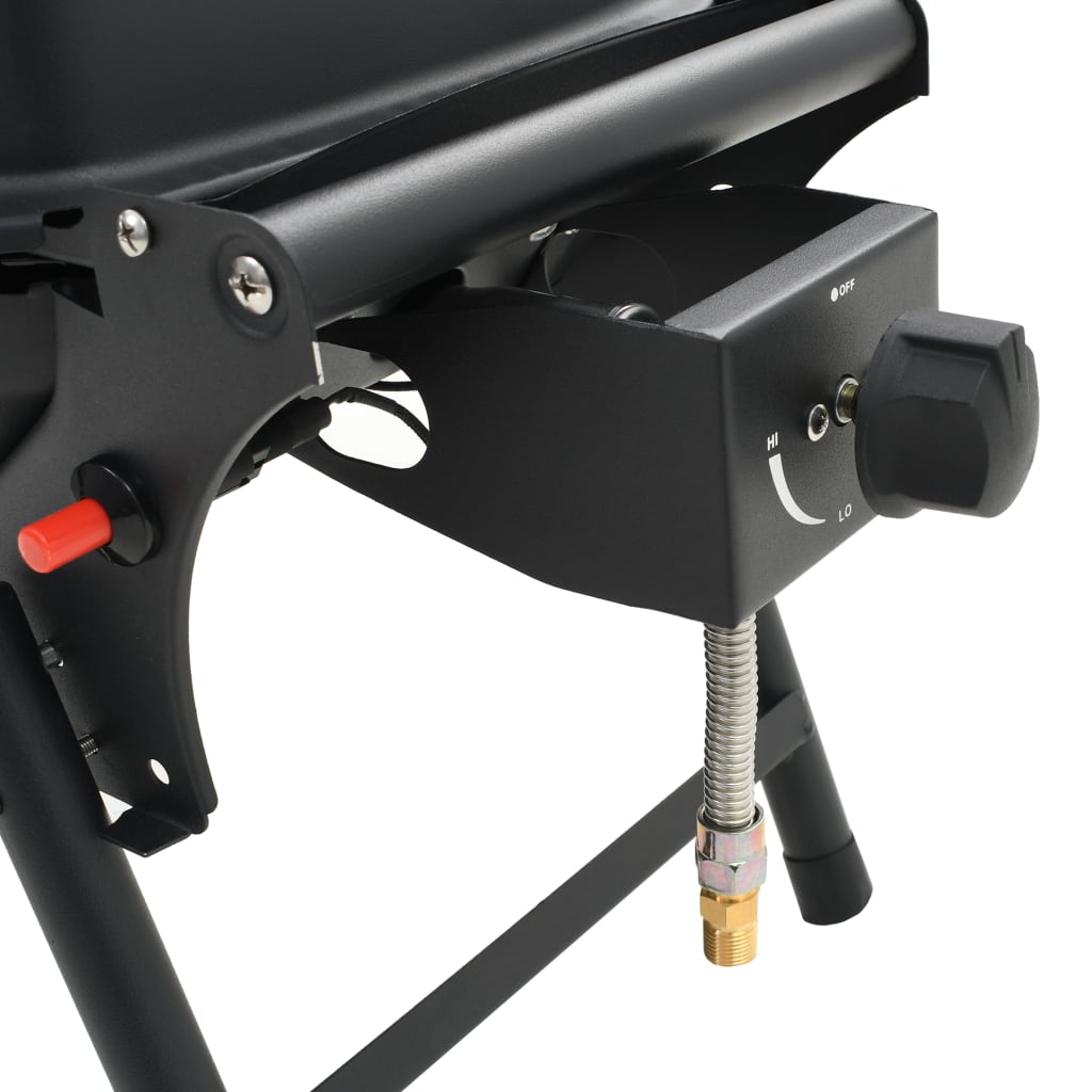 Gasbarbecue Met Kookzone Zwart
