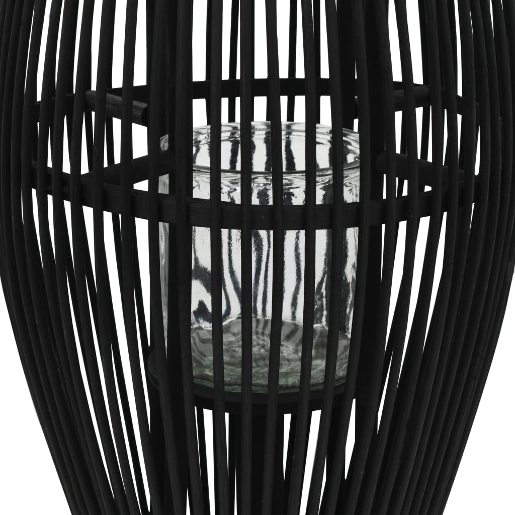 Lantaarnhouder Hangend 95 Cm Bamboe Zwart