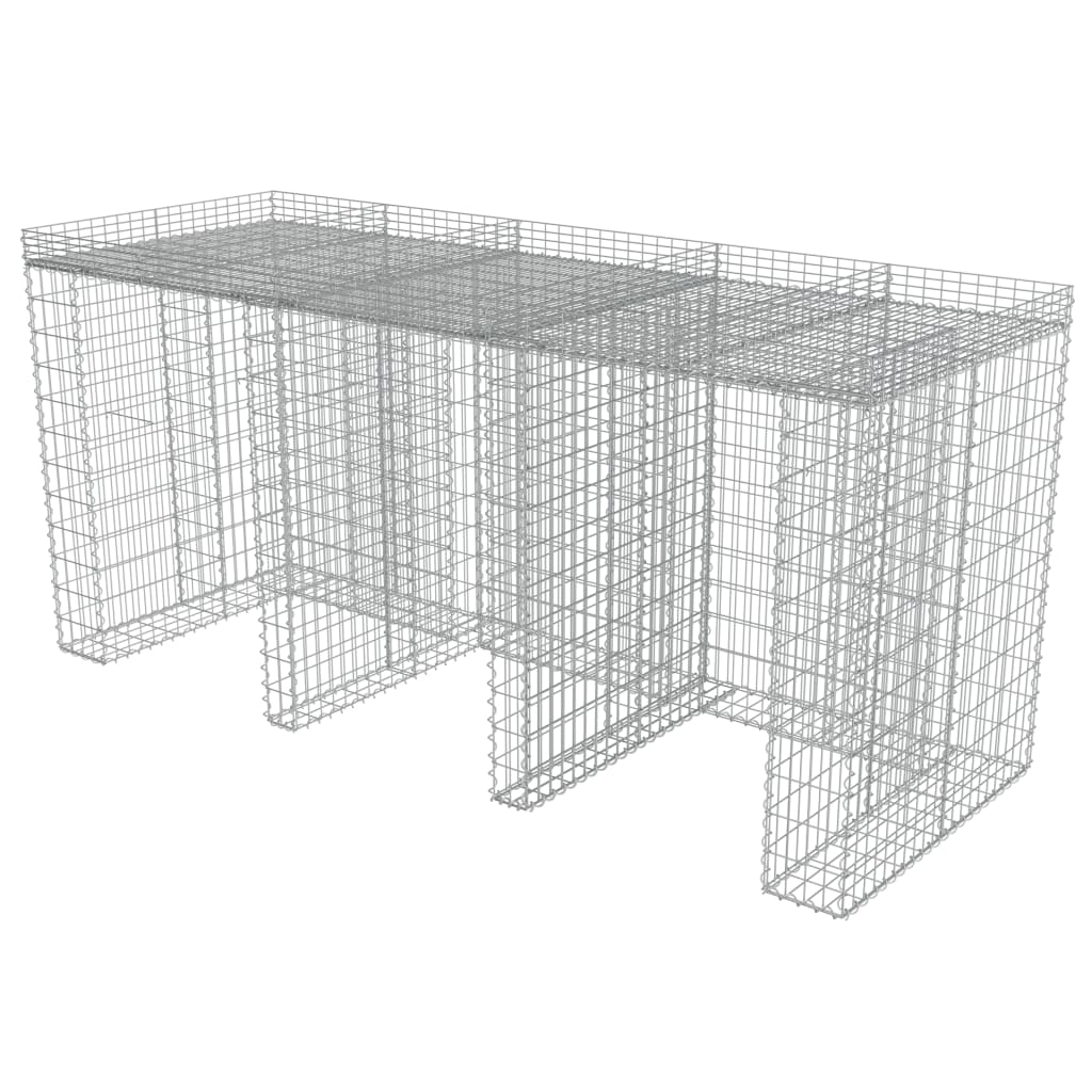 Schanskorfmuur Container 270X100X130 Cm Gegalvaniseerd Staal