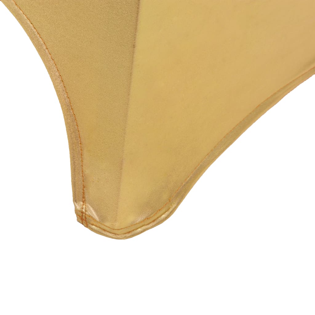 25 St Stoelhoezen Stretch Goud
