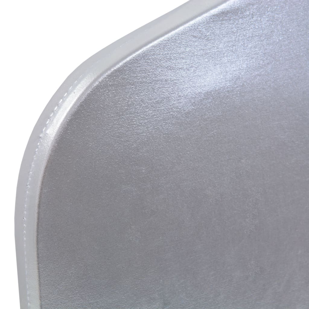 25 St Stoelhoezen Stretch Zilver