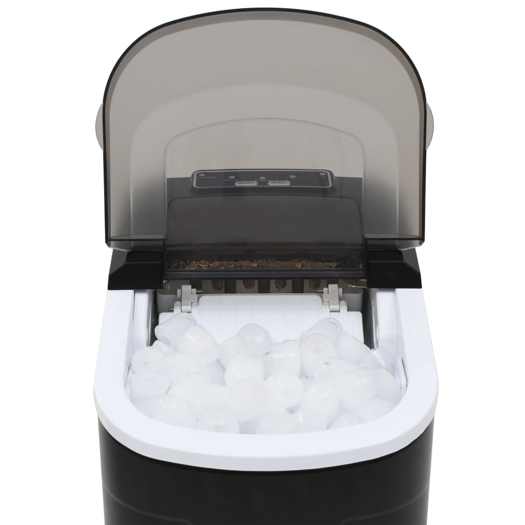 Ijsblokjesmachine 2,4 L 15 Kg/24 U Zwart