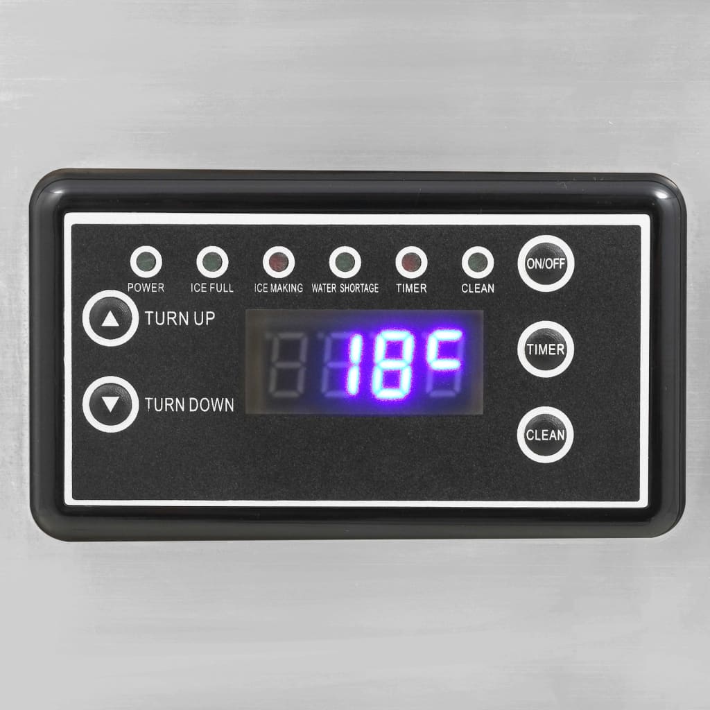 Ijsblokjesmachine 420 W 45 Kg/24 U Zwart