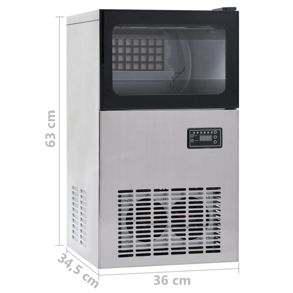 Ijsblokjesmachine 420 W 45 Kg/24 U Zwart