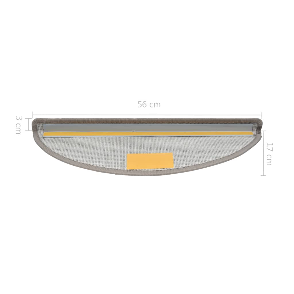 15 St Trapmatten 56X17X3 Cm Taupe