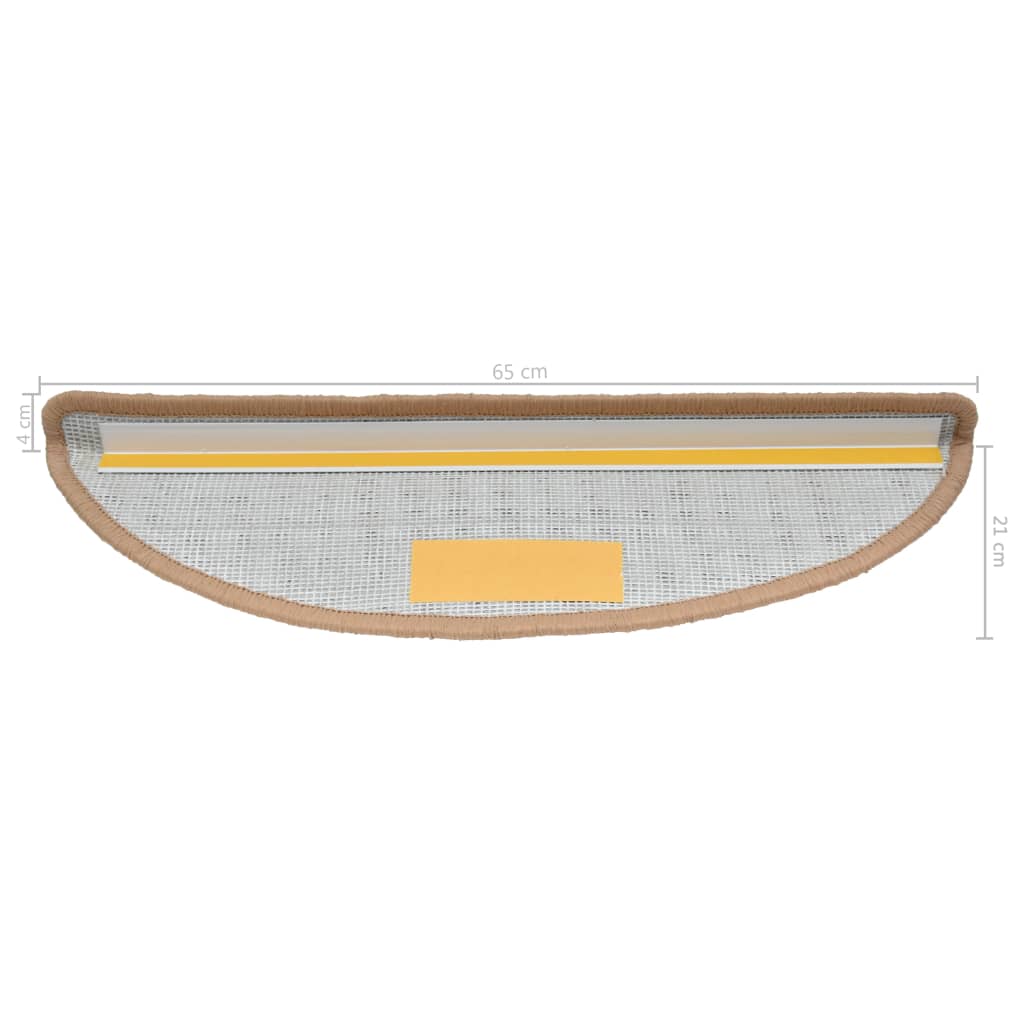 15 St Trapmatten 65X25 Cm Beige