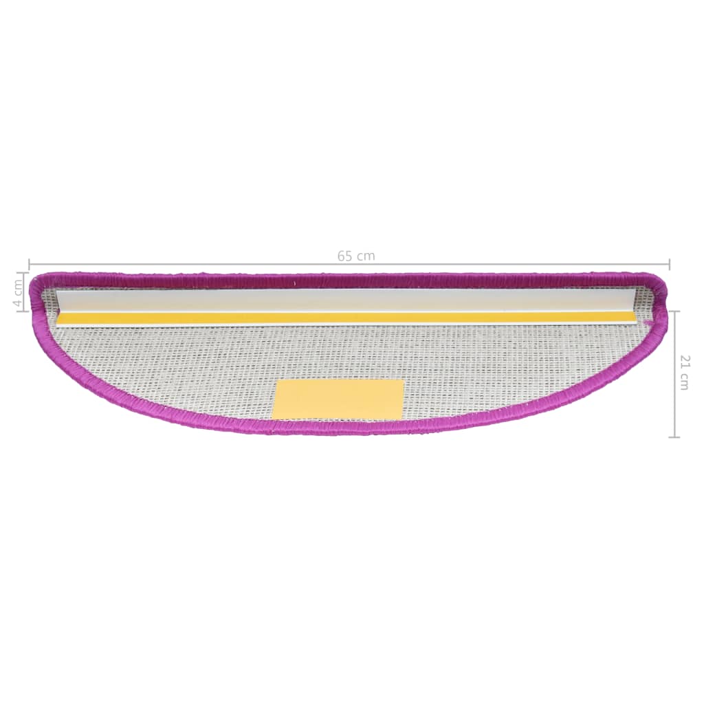 15 St Trapmatten 65X25 Cm Violet