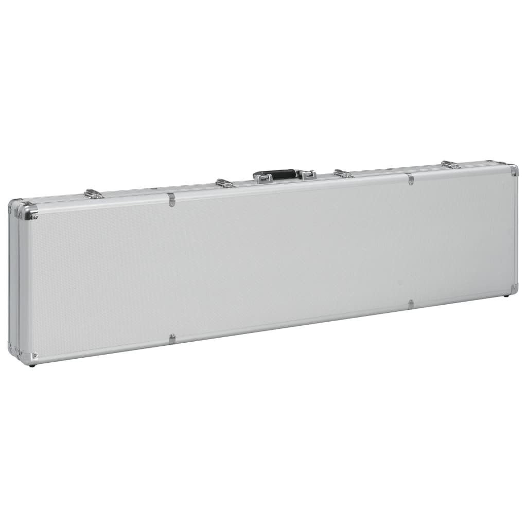 Wapenkoffer 134X35X12 Cm Aluminium Zilverkleurig
