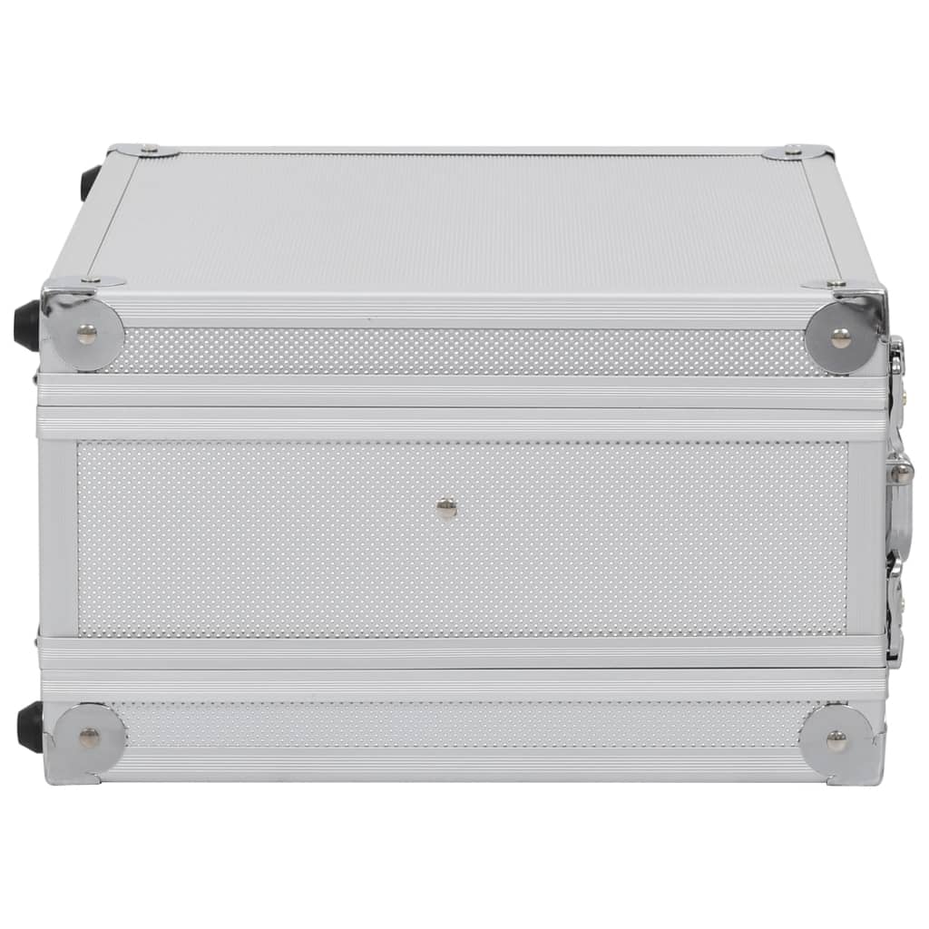 Wapenkoffer Aluminium Abs Zilverkleurig