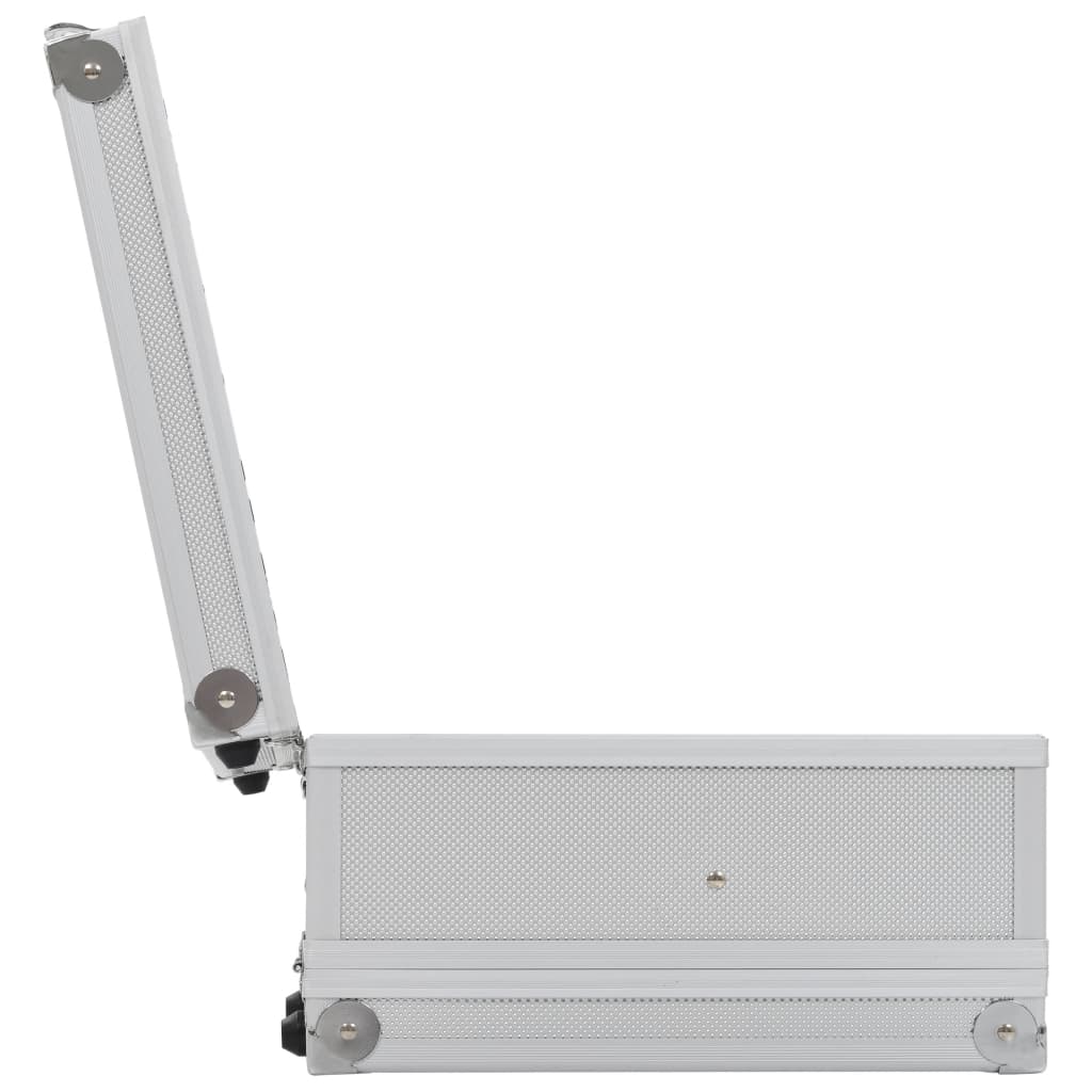 Wapenkoffer Aluminium Abs Zilverkleurig