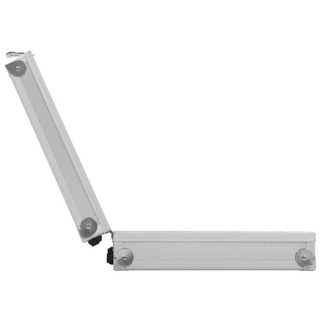Wapenkoffer Aluminium Abs Zilverkleurig