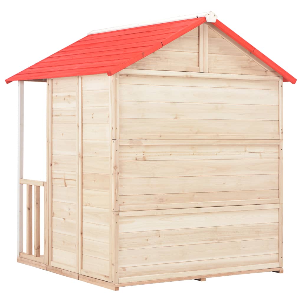 Kinderspeelhuis Vurenhout Rood
